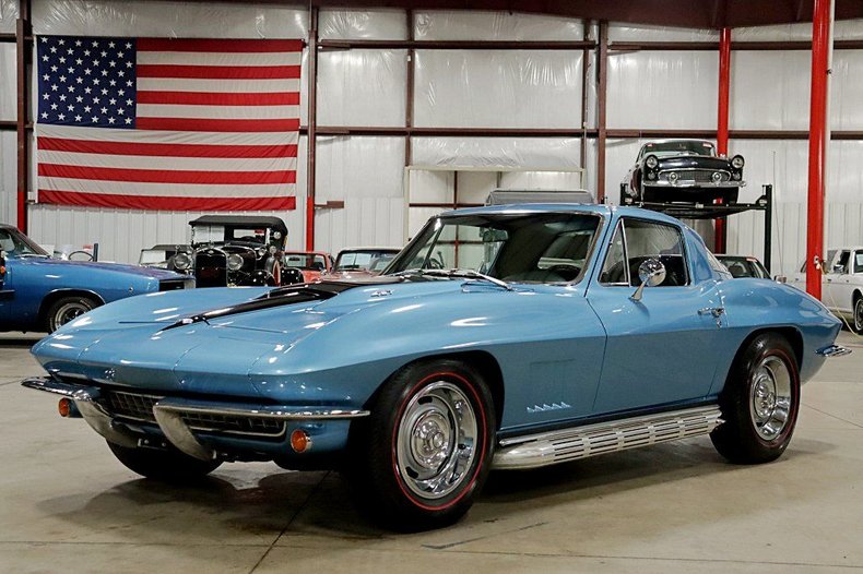 1967 Chevrolet Corvette 427 Marina Blue С2